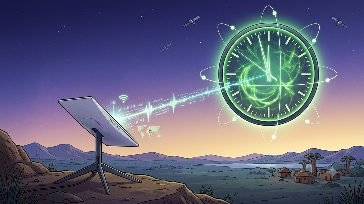 Starlink dish as a Stratum 1 NTP server